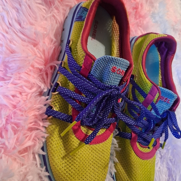 Sorel ' Yellow and Pink Sneakers - Picture 10 of 10